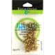 Eyelet Outlet Round Brads 4mm 70 Per Pkg Gold