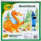 Crayola Sketchbook 9 inch X9 inch 40 Sheets