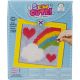 Sew Cute Rainbow Needlepoint Kit6inchesX6inches Stitched In Yarn 1 pack of 1 Piece