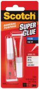 Scotch Super Glue Liquid 2 Per Pkg .07oz