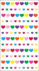 Sticko Dimensional Stickers Teeny Mini Hearts