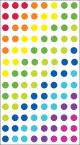 Sticko Dimensional Stickers Dots Brights