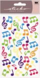 Sticko Dimensional Stickers Music Notes