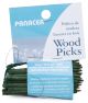 Wood Picks 2.5Inch 60 Per Pkg Green