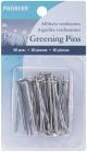 Greening Pins 1.75inches 50 Per PkgSilver