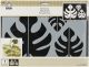 FolkArt Motif Stencil 11.75 inch X8.25 inch Tropical Leaf