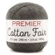 Premier Yarns Cotton Fair Solid Yarn Slate Grey 1 Pack of 1 Skein
