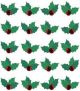 Jolees Cabochon Dimensional Repeat StickerstoChristmas Holly Repeats