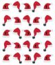 Jolee s Cabochon Dimensional Repeat Stickers Santa Hat Repeats