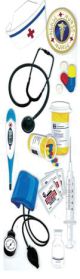 Touch Of Jolee s Dimensional Stickers Nurse