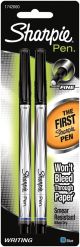 Sharpie Fine Point Writing Pens 2 Per Pkg Blue