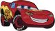 Wrights Disney Cars Sew On Applique McQueen