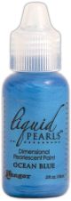 Liquid Pearls Dimensional Pearlescent Paint .5Oz Ocean Blue