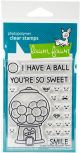 Lawn Fawn Clear Stamps 3 inch X4 inch Sweet Smiles