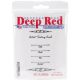 Deep Red Cling Stamp 2 inch X3 inch ATC Flourish