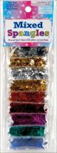 Mixed Spangles 3g 9 Per PkgAssorted Stars
