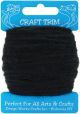 Design Works Craft Yarn 20yd Black 1 Pack of 1 Skein