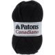 Patons Canadiana Yarn Solids Black 1 pack of 1 Skein