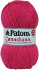 Patons Canadiana Yarn Solids Raspberry 1 pack of 1 Skein