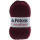 Patons Canadiana Yarn Solids Burgundy 1 Pack of 1 Skein