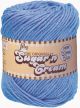Lily Sugar N Cream Yarn Solids Super Size Mod Blue 1 Pack of 1 Skein