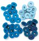 We R Eyelets Wide 40 Per PkgBlue