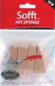 PanPastel Sofft Art Sponges 4 Per Pkg Assorted