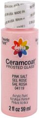 Ceramcoat Frost Paint 2oz Pink Salt