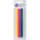 Long Birthday Candles 5.875 Inch 12 Per Pkg Assorted Colors