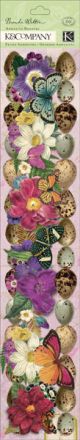 Flora and Fauna Adhesive Borders 12 inch 