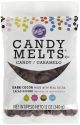 Candy Melts Flavored 12oz Dark Cocoa Chocolate 1 pack of 1 piece
