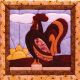 Quilt Magic No Sew Wall Hanging Kit Rooster