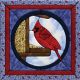 Quilt Magic No Sew Wall Hanging Kit Cardinal