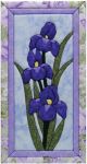 Quilt Magic No Sew Wall Hanging Kit Iris