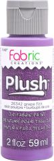 Fabric Creations Plush 3D Fabric Paint 2oz Grape Fizz