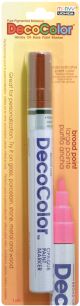 DecoColor Broad Glossy Oil Based Paint Marker Brown