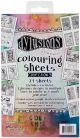 Dyan Reaveleys Dylusions Coloring Sheets 3 5inchesX8inches2 Each Of 12 Designs