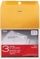 Mead Clasp Envelopes 10 inch X13 inch 3 Per Pkg Heavy Kraft
