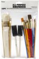 Assorted Brush Pack 25 Per Pkg Assorted 