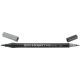 ZIG Art and Graphic Twin Tip Marker Slate Gray