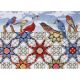 Design Works Counted Cross Stitch Kit 12 Inch X16 Inch Feathered Stars 14 Count