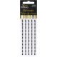 Metal Stickers Nailheads 3Mm Round 125 Per Pkg Black