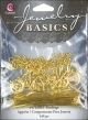 Jewelry Basics Metal Findings 145 Per Pkg Gold Starter Pack