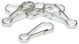 Jewelry Basics Metal Findings 50 Per PkgSilver Lanyard Hooks