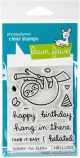 Lawn Fawn Clear Stamps 3inchesX4inchesHang In There