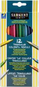 Triangular Colored Pencils 12 Per Pkg 