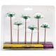 Palm Trees 3 inch To 5 inch 6 Per Pkg