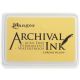 Ranger Archival Ink Pad 0 Chrome Yellow 1 pack of 1 piece 