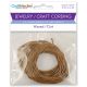 Jewelry Craft Waxed Cording 1mmX30 Dark Natural