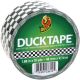 Patterned Duck Tape 1.88 Inch X10Yd Checkerboard